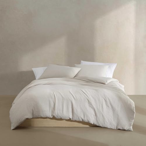 Housse de couette Calvin Klein 3 pièces lit double texture douce - 2