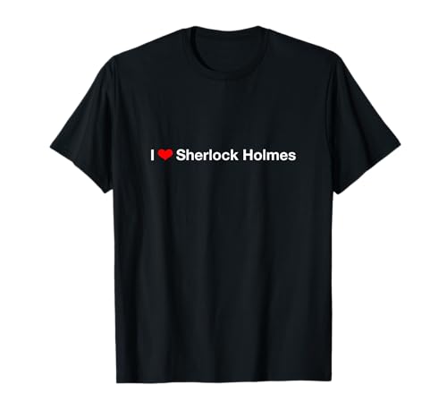 Image of I Love Sherlock Holmes T-Shirt