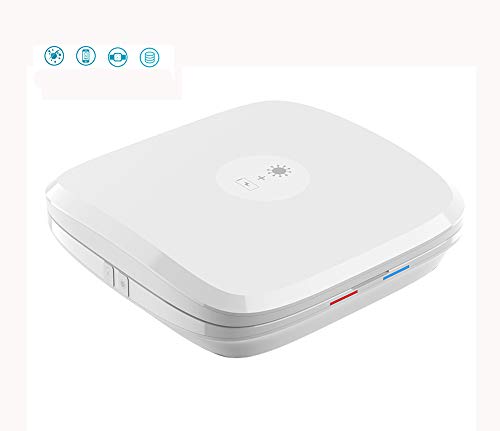 Preisvergleich Produktbild STARAYS Ultraviolett-Sterilisationsbox, USB-Multifunktions-Sterilisator Für Mobiltelefone Kabelloses Ladegerät Support-Uhr Kopfhörer Aufladen