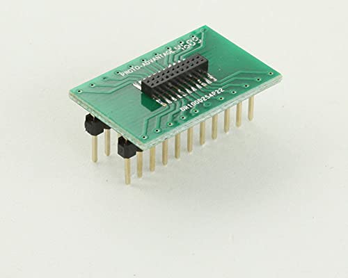 Adaptateur femelle 22 broches DR100D254P22F pour circuit DIP et breadboard