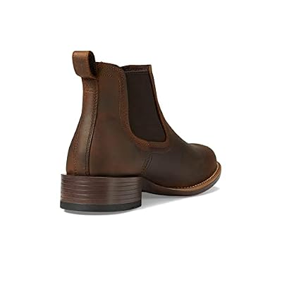 ARIAT unisex-child Booker Ultra Round Toe Western Boot