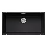 BLANCO Subline 800-U - Piatto Silgranite, colore: Nero