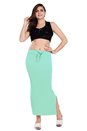 Image of RANI SAAHIBA Women's Stretchy Slim Fishcut Petticoat Cotton Shapewear