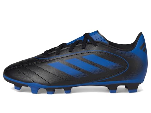 adidas Tênis de futebol unissex infantil Goletto Ix Firm Multi Ground, Team Royal Blue/Black/Team Ro