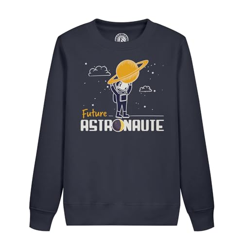 Sweatshirt enfant future astronaute idéal pour l'école et les loisirs