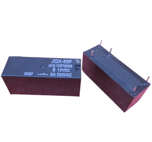 Relais JQX-68F-012-1ZST 12VDC 8A 250VAC DIP5 interrupteur électromagnétique pour circuit imprimé 10Pcs