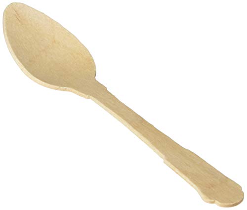 García de Pou 100 Unidades - 170.46 Cucharillas Café, 12 Cm, Natural