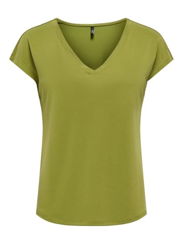 Onlfree S/S Mod.V-Neck Top JRS Noos – Ansicht 1