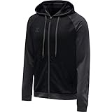 Hoodie Hummel hmlACTION Zip Hoodie Sweat Hood, schwarz, 2XL