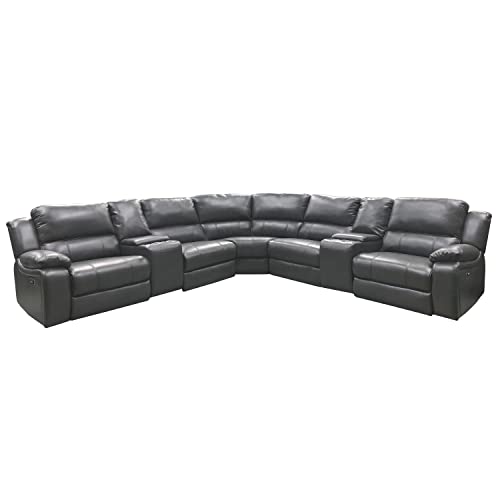 The Best Leather Power Reclining Sofa With Cup Holders Ultimate