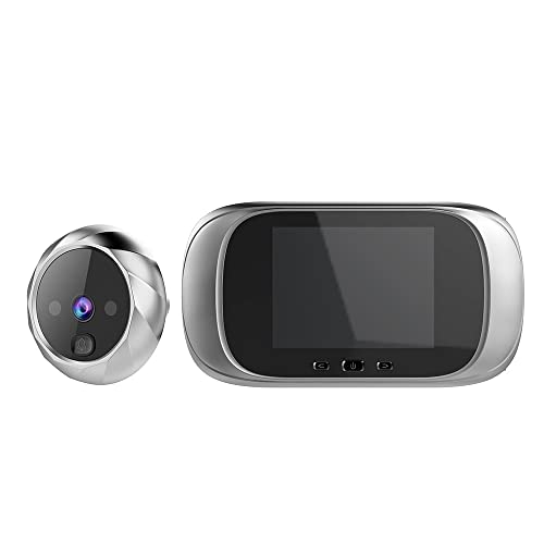 NEARAY Visualizador de porta digital câmera olho mágico campainha tela LCD de 2,8 polegadas com visã