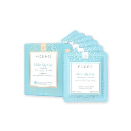 Foreo Make My Day UFO-aktiverad mask, 1-pack (1 x 7 stycken)