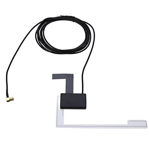 Antenna DABAsudaro Antenna Per Radio Digitale DABMontaggio Sul Vetro Del Parabrezza Con Connettore Adattatore SMB Con Cavo DellAntenna Di 3 M Antenna Patch Antenna Radio Digitale Per Auto