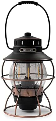 Barebones Railroad Lantern, Antique Bronze