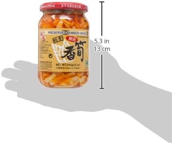Master Preserved Bamboo Shoots in Soybean Oil - 12 Oz. Jar