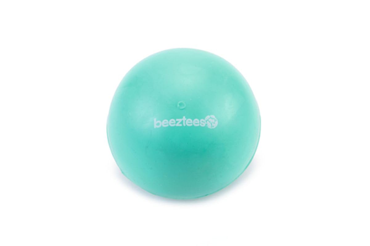 Beeztees Köpek Oyuncağı, Dolu Top, Kauçuk, Turkuaz, 7,5cm