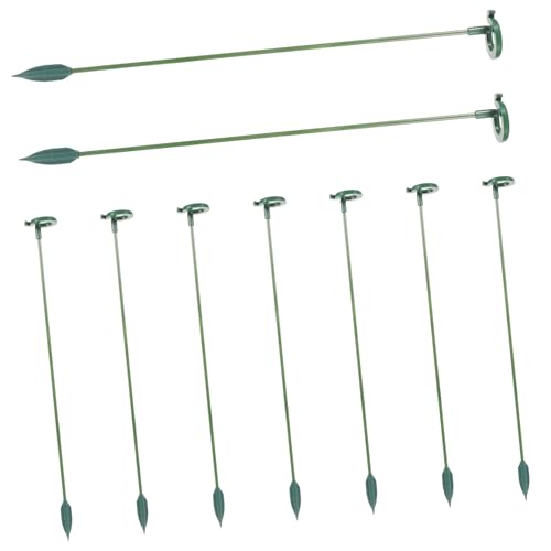 CIMAXIC Lot de 10 Tuteurs pour Plantes Dextérieur Treillis Grimpant pour Pots De Fleurs Hortensias Outils De Jardinage