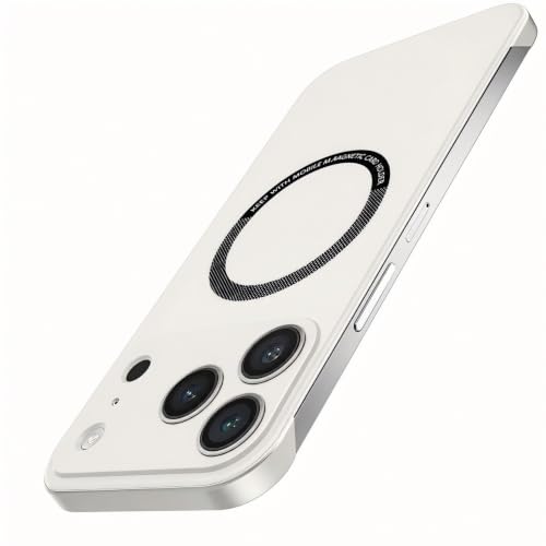 Doulings Magnetic Frameless Series Designed for iPhone 13 Pro,White