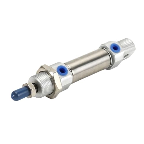 Vérin pneumatique en acier inoxydable MI25 alésage haute précision pour automatisme industriel - 4