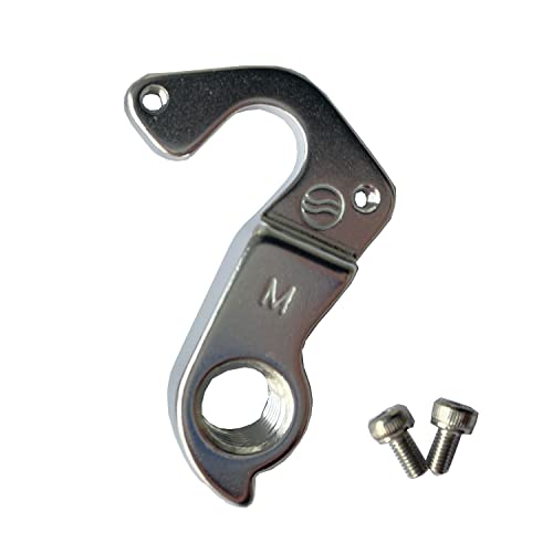 Bike Derailleur Hanger Rear Tail Hook Dropout Rear Hook Parts With Screws Mtb Road Bicycle Fits For Cannondale Trail, Adventure, Bad Boy, Catalyst, Contro, Silver 1Pcs #TOP6