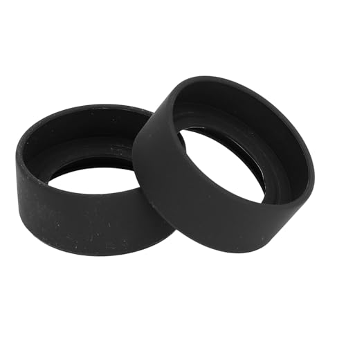 Image of Stereo Microscope Eyepiece EYESHIELDS Rubber Flat Angle Guard Lens Safety for Precise Viewing 40-42MM Interface Microscope