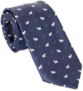 Amazon | [ミラノアルファー] ネクタイ ドッグ 犬 モチーフ ブランド