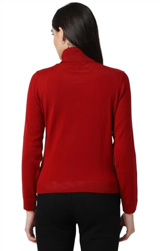 Image of Van Heusen Women's Acrylic Turtle Neck Sweater
