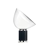 taccia flos miglior prezzo Riferimento: Flos F6602030 Lampada da tavolo con riflettore metallico laccato e lucido, collezione Taccia, 28 W, 49,5 x 49,5 x 64,5 cm, colore nero (riferimento: F6602030)