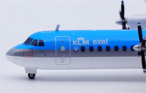Kit de modelo de avión ATR-72-200 KLM miniatura fundido a presión 3