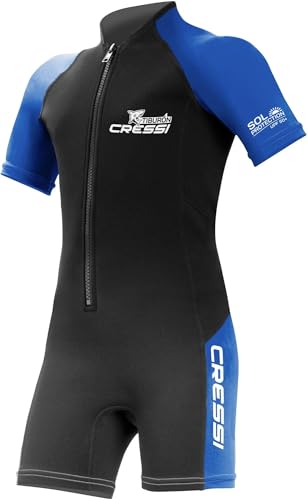 CRESSI �V���[�e�B�[ �E�F�b�g�X�[�c �����Y [ TIBURON ] 2mm�� �l�I�v���[�����G���X�^���f�� �u���b�N/�u���[ (M�T�C�Y) XDG014523 �y���K�i�z