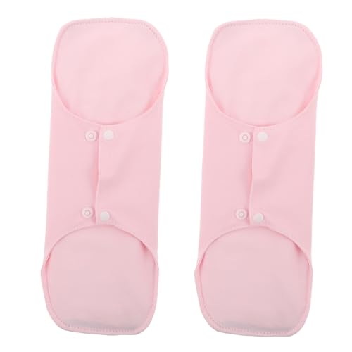 INOOMP 2 Unidades Compresas de Recuperación Posparto Lavables Reutilizables Alas Absorbentes Ultrafinas de Algodón para Incontinencia Urinaria Femenina el Cuidado Posparto