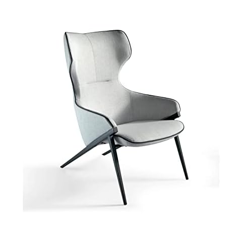 Sillón AC ANGEL CERDÁ tapizado en Tela con Ribetes Negros Cover