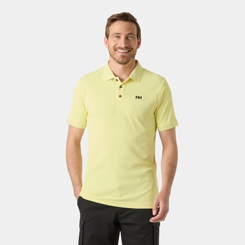 Polo Helly Hansen Driftline Homme S Anti-Transpiration Jaune