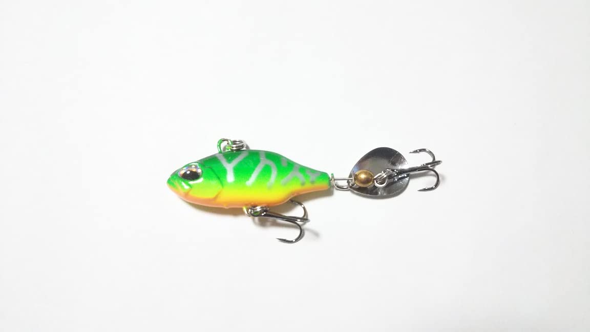 Amazon.co.jp: スピンテールジグ 8g 5色セット 35mm ジグスピナー バス