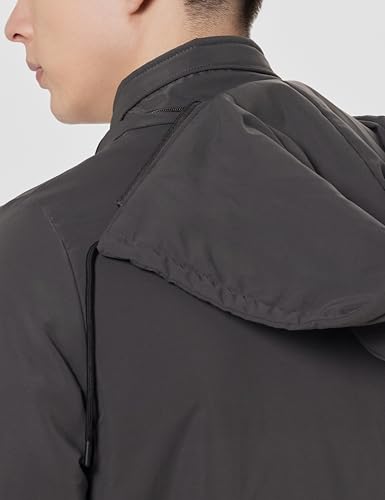 Image of Qube by Fort Collins Hooded Light Jacket for Men - Stylish Winter Jacket for Daily use, Perfect for Layering