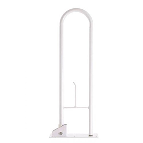Maniglione Ribaltabile Sicurezza Bagno 75 cm Acciaio Verniciato