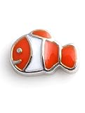 Cherityne Finding Dory Cartoon Character Fish Marlin Floating Charm for Locket Pendants