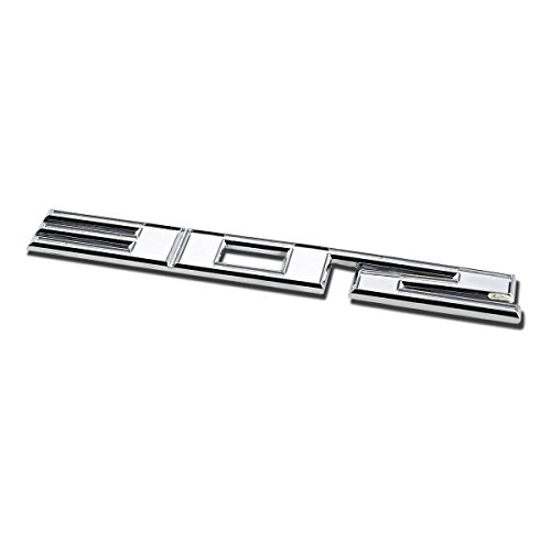 Image of Auto Dynasty Metal Emblem Decal Logo Trim Badge 302 (Silver)