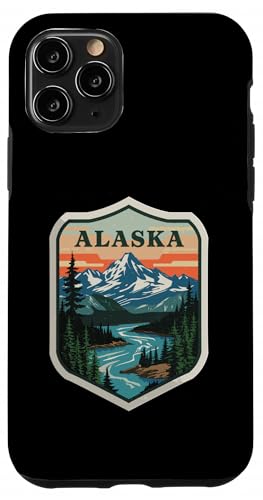 アラスカ カウト オブ アームズ 荒野 冒険 探検 土地 スマホケース iPhone 11 Pro 用