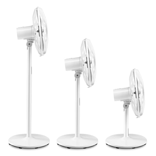 Trotec Standventilator TVE 24 S mit 48 Watt Leistung und 8 Geschwindigkeitsstufen