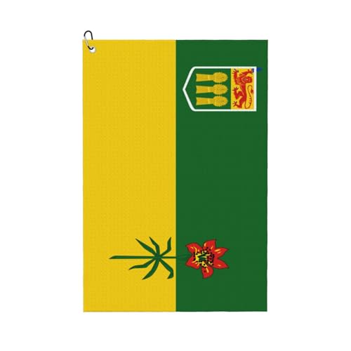 Saskatchewan Flag Golf Towel 24