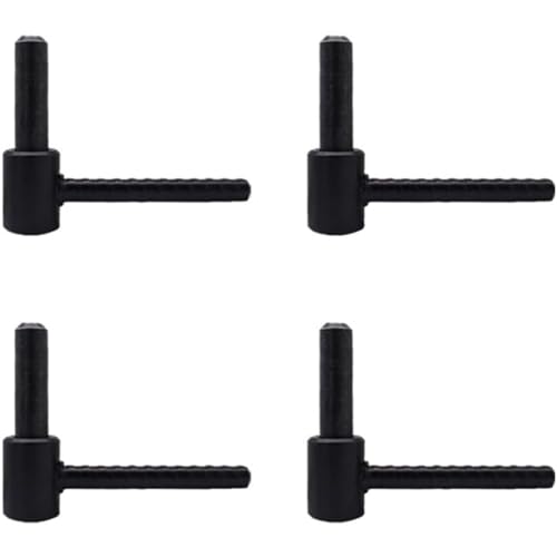 Lot de 4 Gonds à Scellement Chimique - Longueur 90 mm - Diamètre 14 mm - Corps de gond anti corrosion - Volet Battant - Charnières de Volet Battant - Tige...
