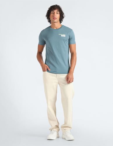 Image of Calvin Klein Department1873 Solid Slim Fit T Shirt