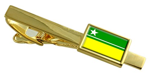 Clip de Corbata de Oro Boa Vista Brasil Accesorio de Lujo