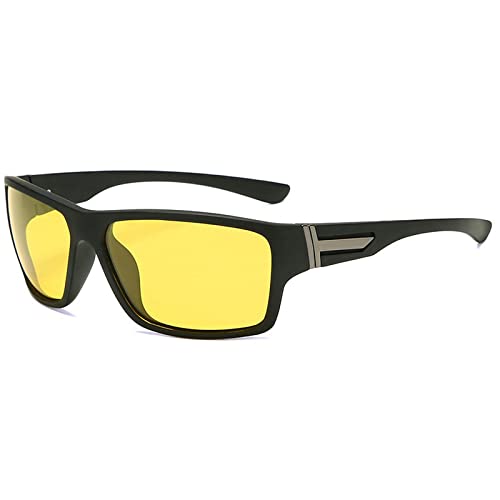 Image of Full lens Polarized Reading Sunglasses for Men Driving Running Sports Reader Square UV Protection Style Unisex