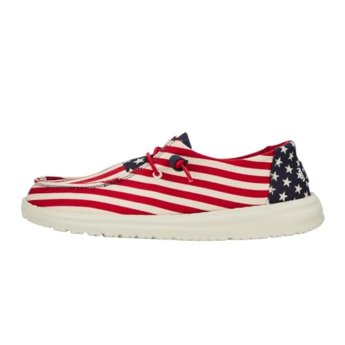Image of HEYDUDE Womens Wendy Patriotic