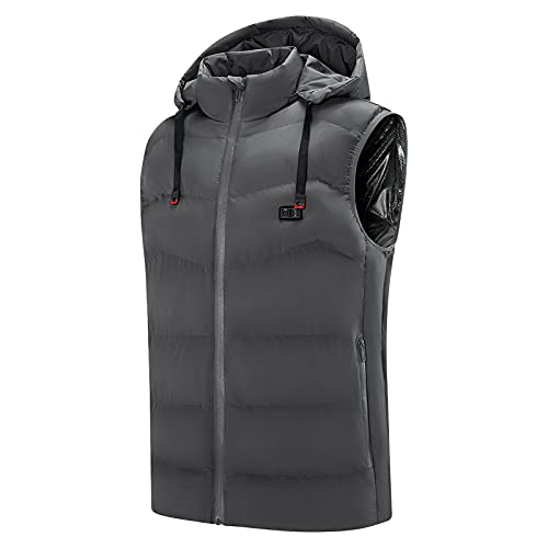 Gilet chauffant électrique pour activités de plein air et randonnée d'hiver
