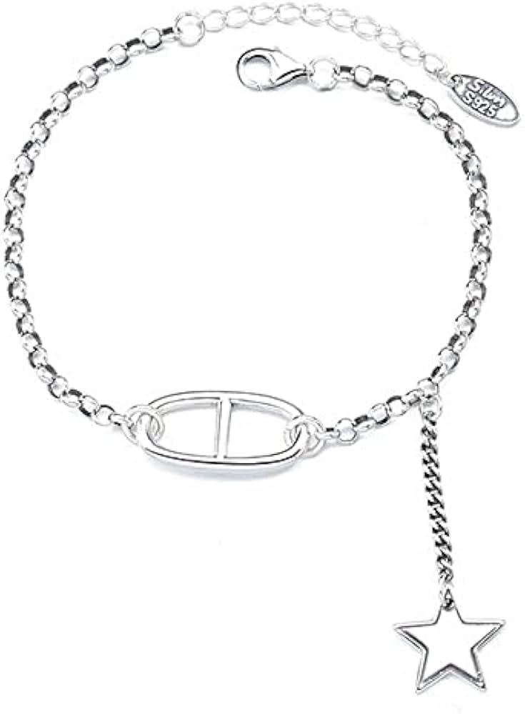 SILVER925 PIG NOSE DESIGN BRACELET/バングル S925 Sterling Silver Women Men Retro Pig Nose OT Buckle