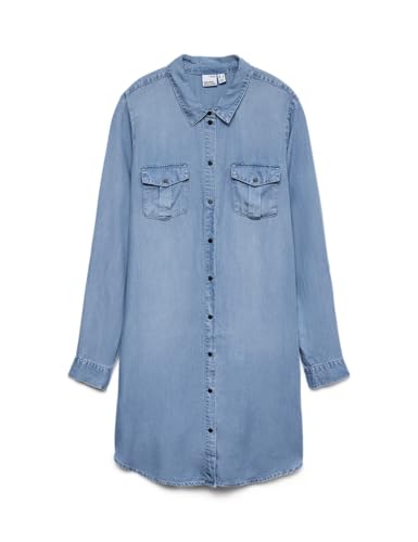 VERO MODA Female Jeanskleid VMSIGGA Kurzes Kleid