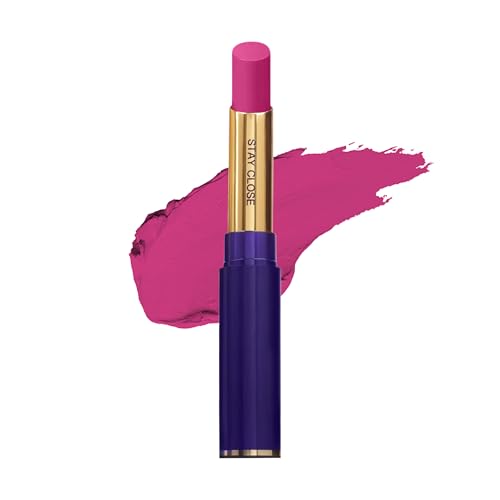 Image of Maliao Non-Transfer Waterproof Lipstick Color Stay | Long-Lasting & Smudge-Proof | Bold, Vibrant Color | Kiss-Proof & Transfer-Resistant | All-Day Wear | 602-Cranberry, 4g